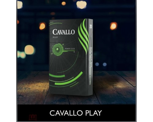 Купить Сигареты CAVALLO Play Green Power Click с Капсулой Ментола оптом Купить Сигареты CAVALLO Play Green Power Click с Капсулой Ментола оптом