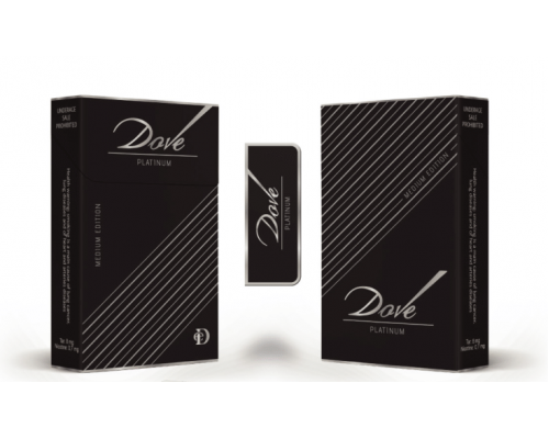 Купить Сигареты Dove Platinum MEDIUM EDITION оптом Купить Сигареты Dove Platinum MEDIUM EDITION оптом