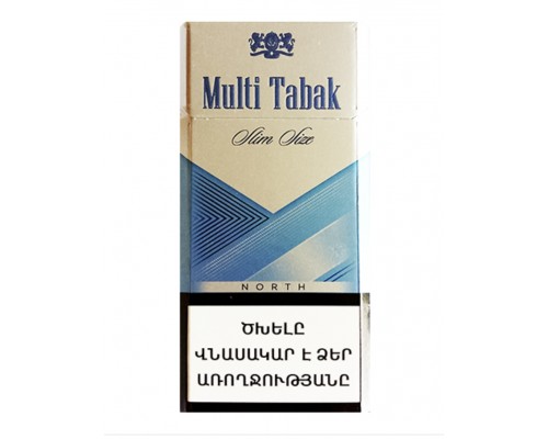 Сигареты Multi Tabak Slim North (Мульти Табак Северный Слим) оптом Сигареты Multi Tabak Slim North (Мульти Табак Северный Слим) оптом