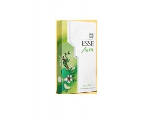 Купить Сигареты ESSE Aura Green Apple оптом Купить Сигареты ESSE Aura Green Apple оптом