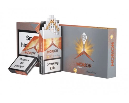 Сигареты Morion Capsule Orange Superslim (Морион Апельсин Кнопка Суперслим) оптом Сигареты Morion Capsule Orange Superslim (Морион Апельсин Кнопка Суперслим) оптом