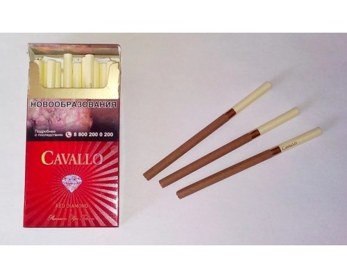 Купить Сигареты CAVALLO Red Diamond Вишня Купить Сигареты CAVALLO Red Diamond Вишня