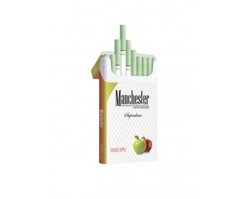 Купить Сигареты Manchester Double Apple Superslims Купить Сигареты Manchester Double Apple Superslims