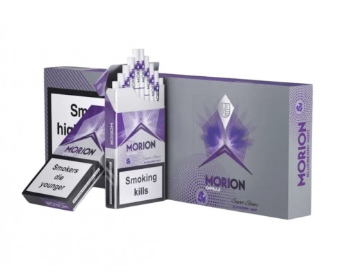 Сигареты Morion Capsule Blueberry Superslim (Морион Черника Кнопка Суперслим) оптом Сигареты Morion Capsule Blueberry Superslim (Морион Черника Кнопка Суперслим) оптом