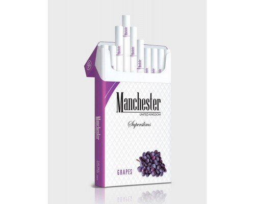 Купить Сигареты Manchester Grapes Superslims оптом Купить Сигареты Manchester Grapes Superslims оптом