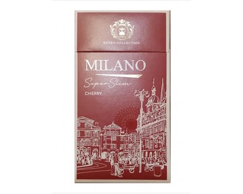 Купить Сигареты Milano Retro Collection Superslims Cherry (Милано Ретро Вишня Суперслимс) оптом Купить Сигареты Milano Retro Collection Superslims Cherry (Милано Ретро Вишня Суперслимс) оптом
