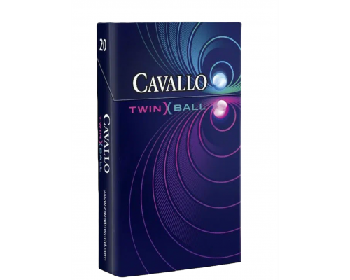 Купить Сигареты CAVALLO TWIN BALL Купить Сигареты CAVALLO TWIN BALL